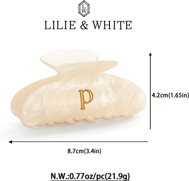 Thumbnail 5 de LILIE&WHITE Clip Lettera P Acrilico