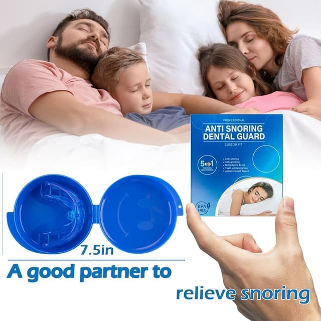 Thumbnail 4 de Snoring Aids Anti Snoring Mouthpiece — Soft Stopper 😷