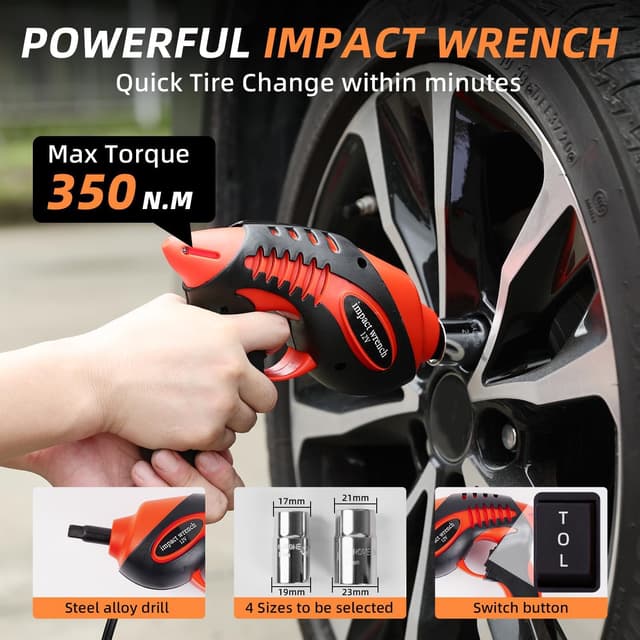 Detalle 2 de STANDTALL 5 Ton Electric Car Jack Kit