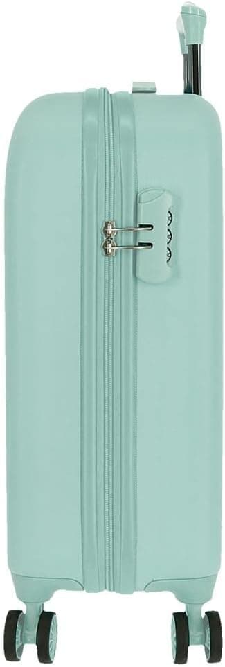 Detalle 2 de Movom Riga Maleta de Mano Verde ✈️ Rígida ABS 37L