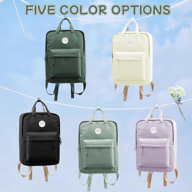 Thumbnail 6 de HYC00 Women’s Lightweight School Backpack (HYC00 School Backpack Women) – Laptop Rucksack with Anti-theft Pocket