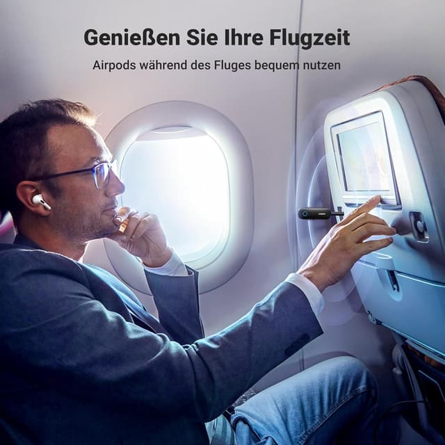 Detalle 2 de UGREEN Bluetooth Sender und Empfänger 140 mAh