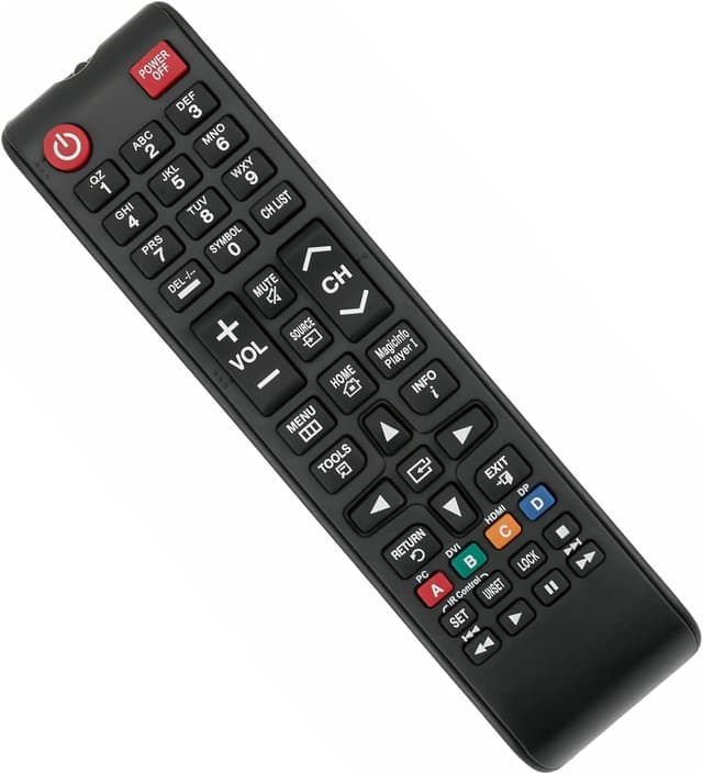 Detalle de VINABTY BN59-01180A replacement remote for Samsung LFD display monitors