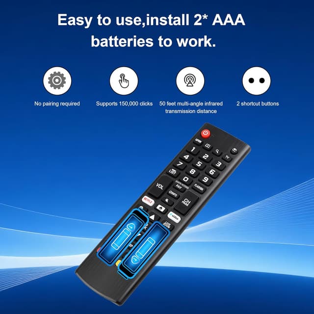 Thumbnail 4 de LG TV Remote Replacement Pack of 2