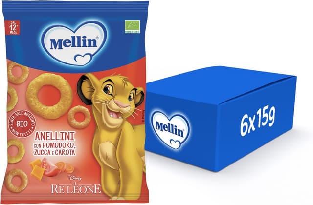 Imagen de Mellin Anellini snack bio 90 g 🍪 en OfertitasTOP