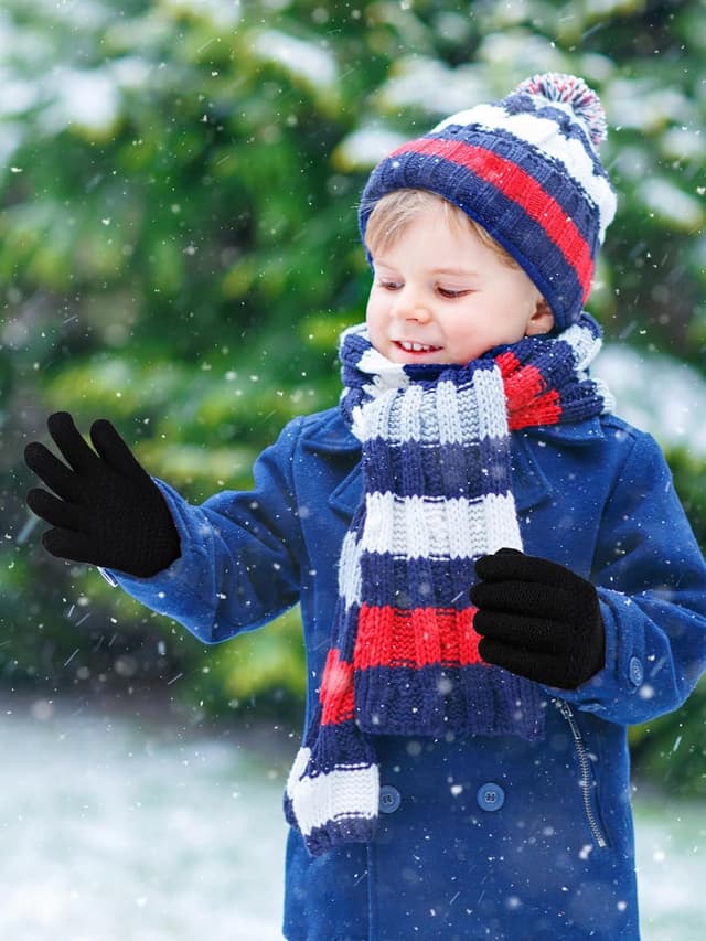 Thumbnail 5 de Glooarm 2 Pairs Kids Gloves 4-12