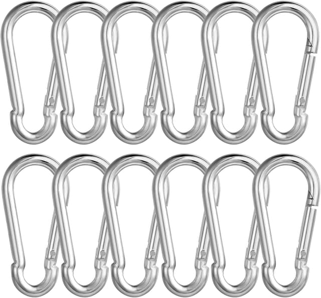 Thumbnail 2 de Karabinerhaken φ6x60mm belastbar bis 180kg 12er Set