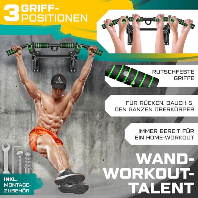 Thumbnail 3 de KESSER 4in1 Klimmzugstange Wandmontage