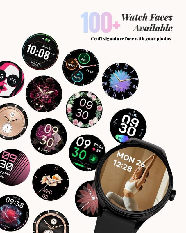 Thumbnail 6 de TOOBUR 40mm Smart Watch (IP68) with call answering, HD touch display and fitness tracking