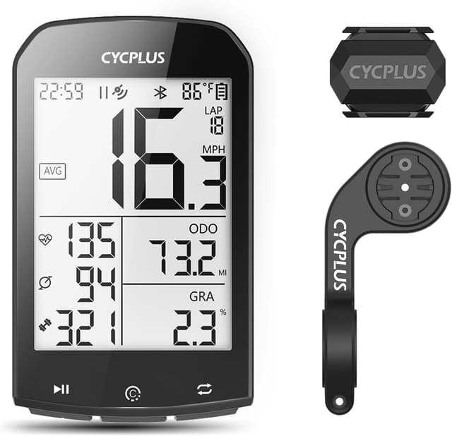 Detalle de CYCPLUS GPS tachimetro bici 2,9 pollici
