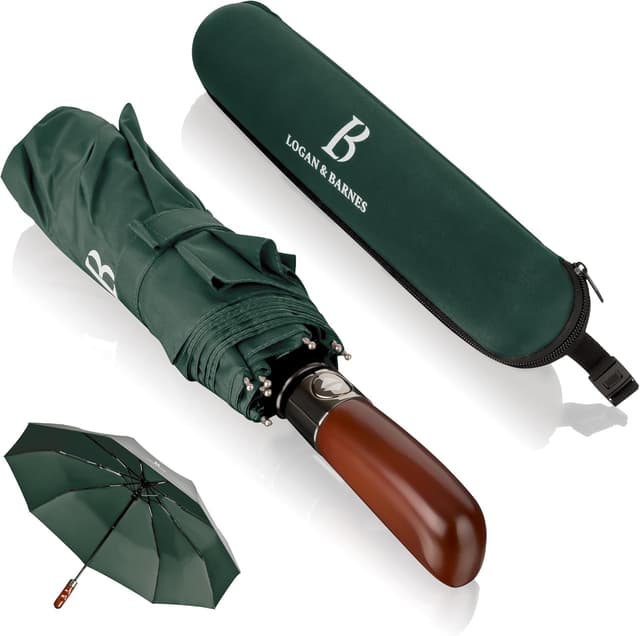 Detalle de LOGAN & BARNES Taschenschirm Dublin 140 km h