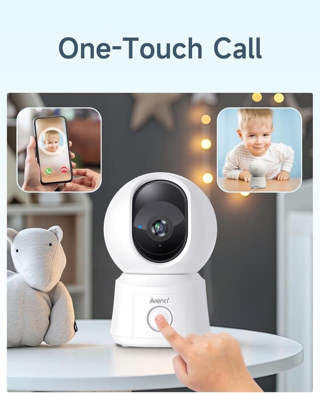 Thumbnail 2 de ARENTI Babyphone 5" Display — 1080p Kamera