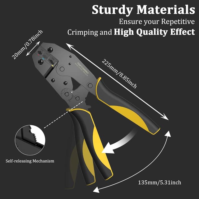 Thumbnail 3 de FortCeremy Ratchet Crimping Plier