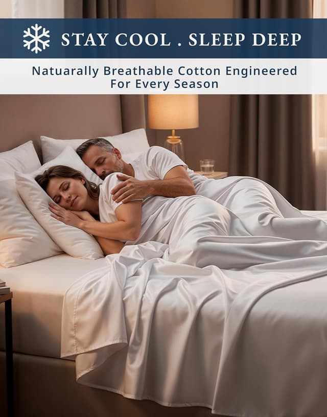 Thumbnail 6 de Egyptian Cotton Sheets King Size 15"