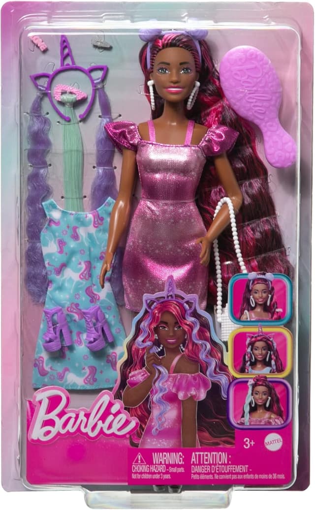 Thumbnail 5 de Barbie Fun & Fancy Hair poupée 21,5 cm