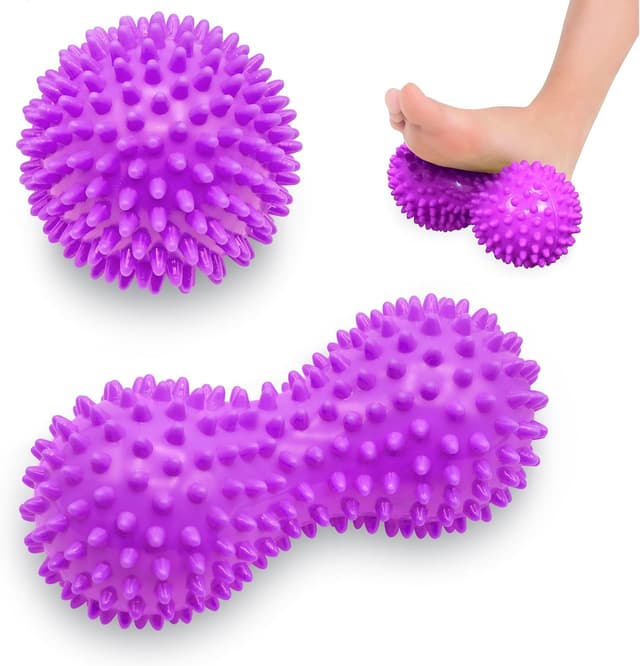 Thumbnail 6 de Beenax Spiky Massage Ball Roller Set for plantar fasciitis and deep tissue relief