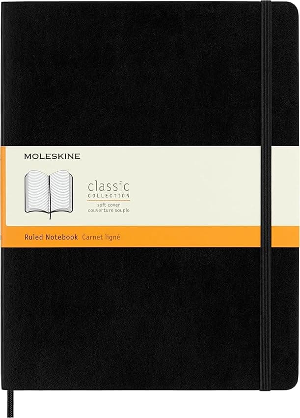 Imagen de Moleskine Cuaderno Clásico 19 x 25 cm, 192 hojas en OfertitasTOP