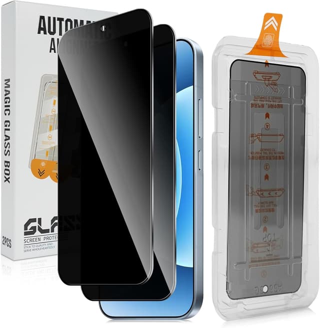 Detalle de LiiLaa Sichtschutzfolie für Xiaomi 17 / 17 Pro – Anti-Spy Privacy-Display-Schutzglas (2 Stück)