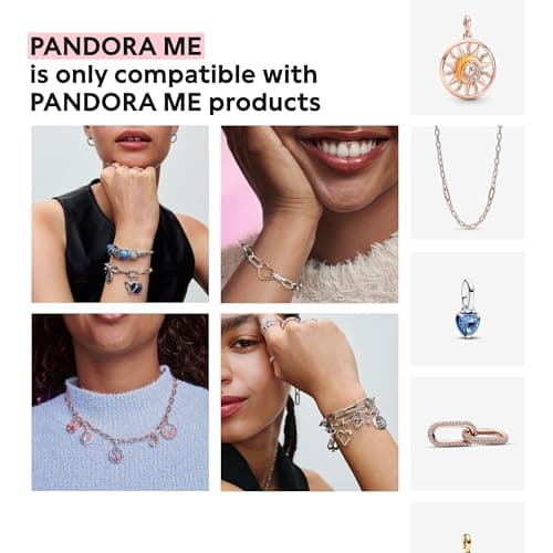 Detalle 1 de PANDORA ME Collar doble de plata 45