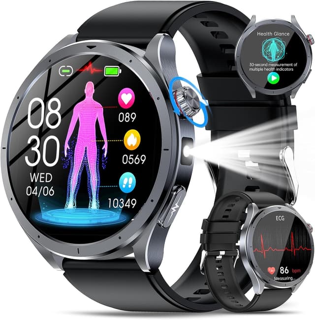 Detalle de YUPENG AI Smartwatch ECG 1,53