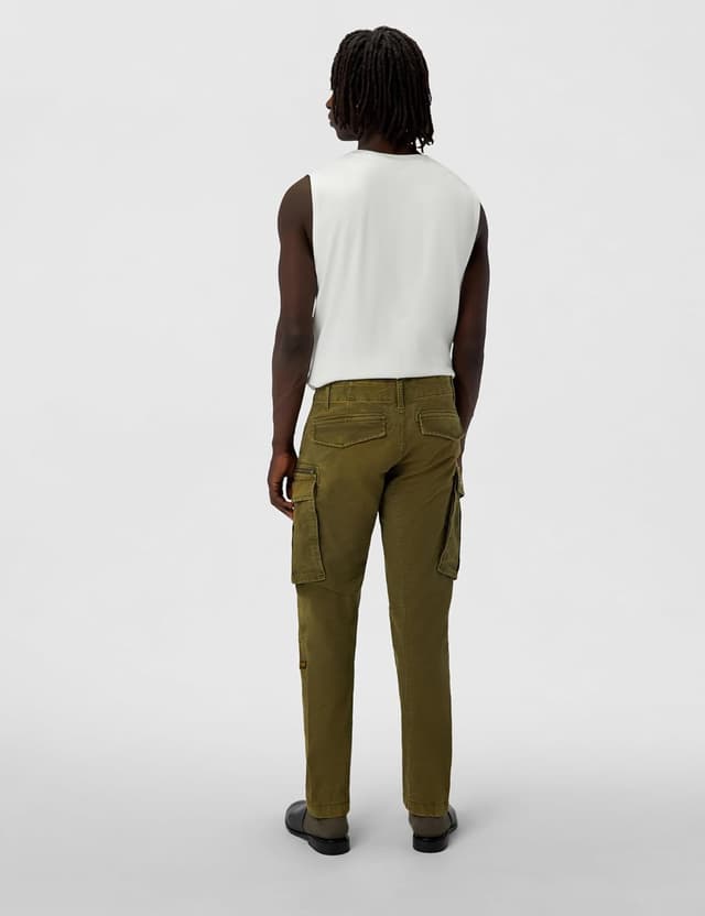 Detalle de G-Star Herren Rovic Zip 3D Regular Tapered Pants – mit Reißverschluss am Hosenschlitz