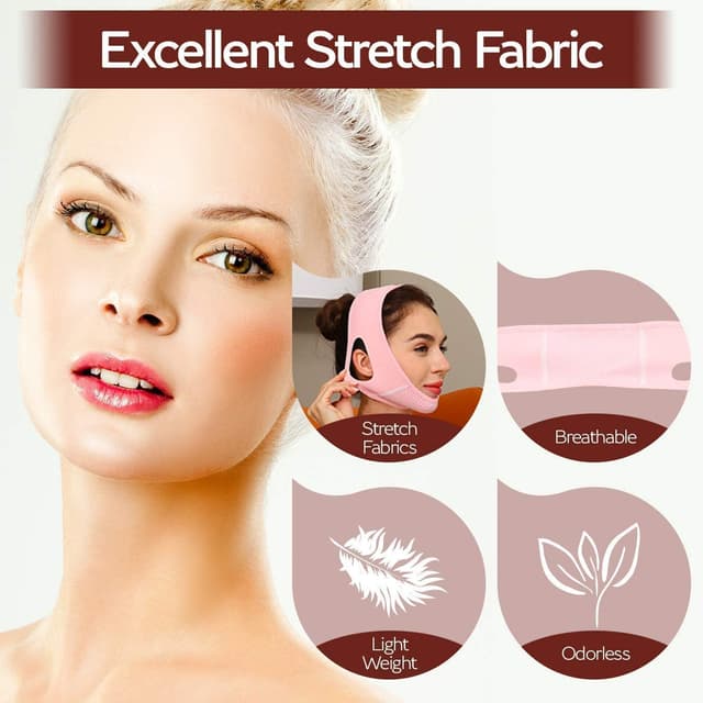 Detalle 2 de ParaFaciem Reusable V Line Mask for Double Chin & Face Lifting (Slimming Strap)