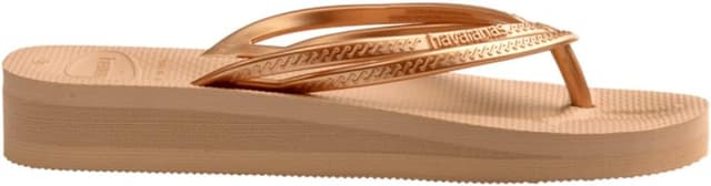 Detalle de Havaianas Wedges Tongues Femme : des compensées légères au motif chic