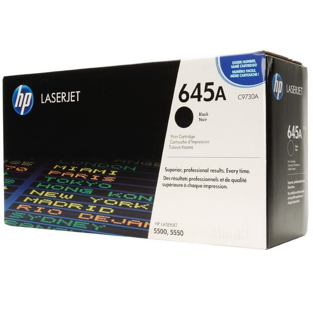 Detalle de HP 645A Tóner original LaserJet negro 🖨