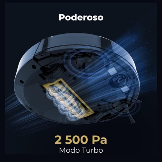 Detalle de AENO RC3S Robot Aspirador 130 min autonomía