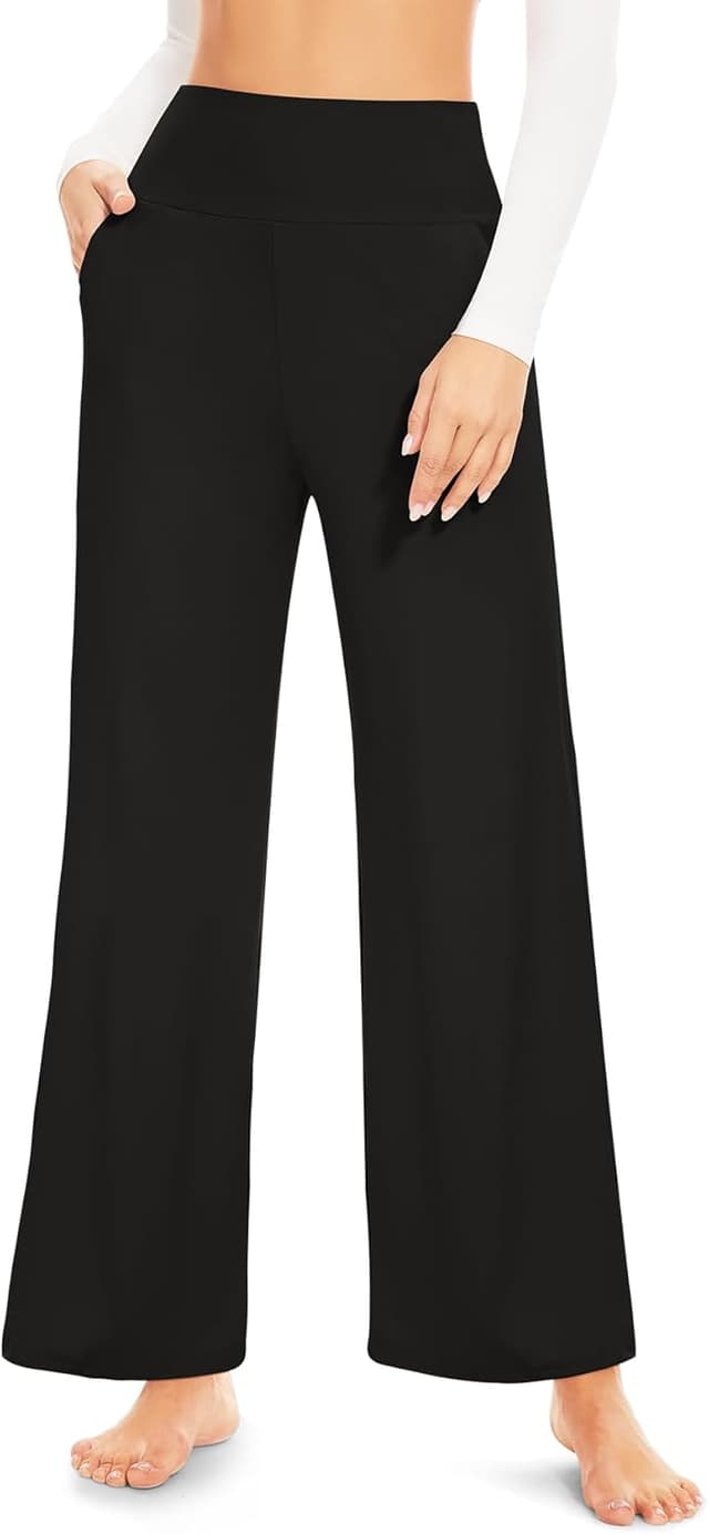 Imagen de ACTINPUT Yogahose Damen High Waist – Straight Hosen en OfertitasTOP