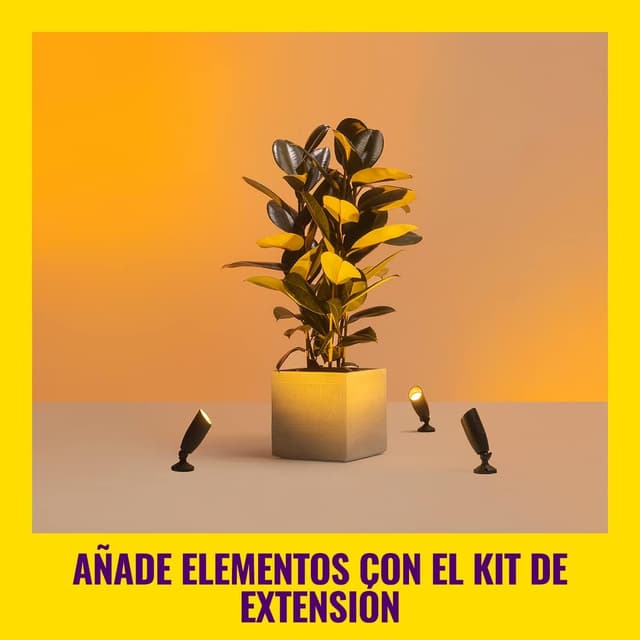 Thumbnail 6 de WiZ Focos LED exteriores 4W con Wi-Fi, Kit 2 unidades🌈