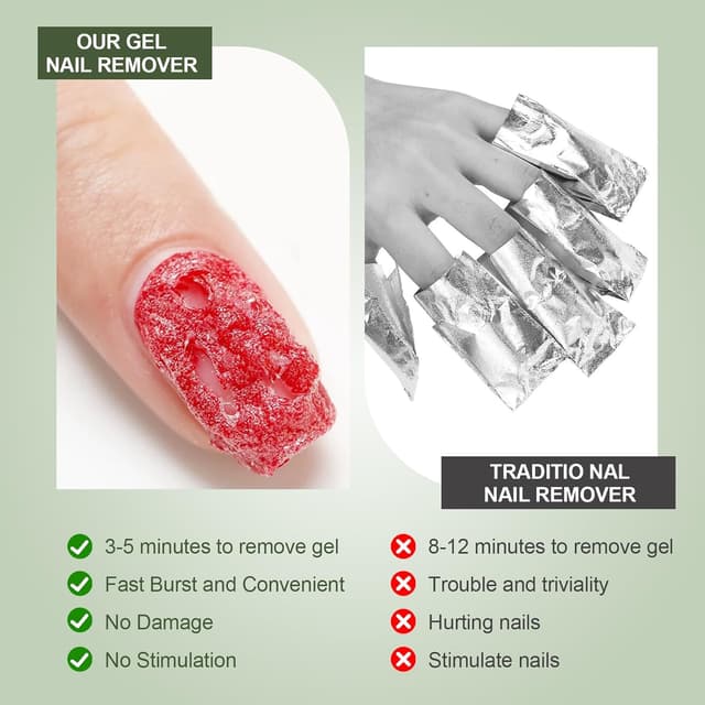 Detalle 1 de Yagaspantery Gel-Nagellackentferner 2-Stück 15 ml