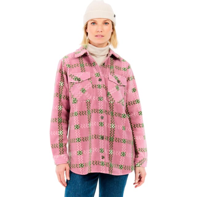 Detalle de Protest Camiseta de mujer Luv Protest: comodidad con forro polar suave y corte relajado