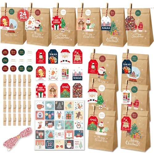 Imagen de Gigmeta 24 calendriers d'avent 12x7,5 cm đź“… en OfertitasTOP