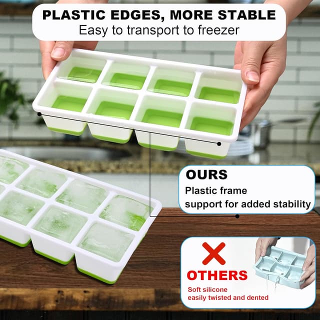 Thumbnail 2 de Silicone Ice Cube Tray Large