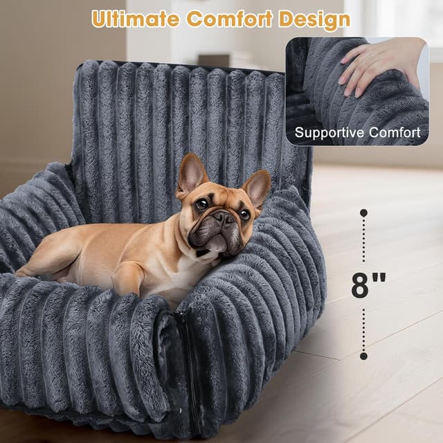 Thumbnail 5 de MIXJOY Dog Car Seat 20 cm booster for small dogs