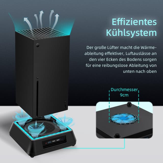 Detalle 2 de Mcbazel Xbox Series X Lüfter