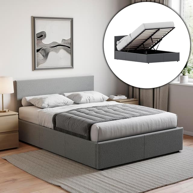 Detalle de Vida Designs Veronica Ottoman Bed 4ft6
