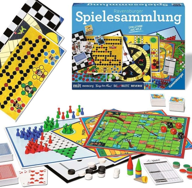 Detalle 2 de Ravensburger Spielesammlung 27293 giochi da 4 anni