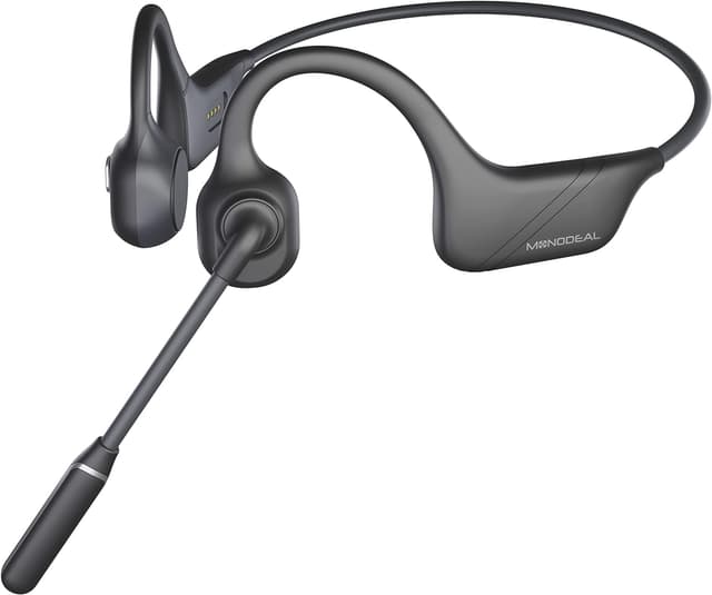 Detalle de MONODEAL Bone Conduction Headphones with Mic, 33 g