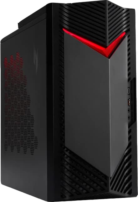 Detalle de Acer Nitro N50 656 I56516 Gaming-PC mit GeForce RTX 5060 und Intel Core i5 (14. Gen)