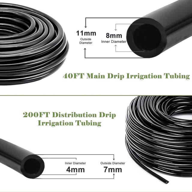 Detalle de Irrigation System Kit 240FT automatic drip