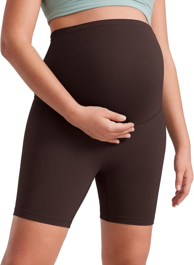 Thumbnail 6 de CRZ YOGA Donna Butterluxe maternità: pantaloncini sopra la pancia per yoga e corsa, -10/15 cm