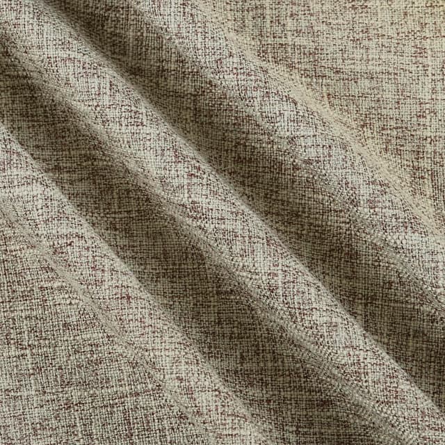Detalle de Madizz 2er Set Kissenbezüge aus Polyester-Leinen (Taupe) – 45 x 45 cm