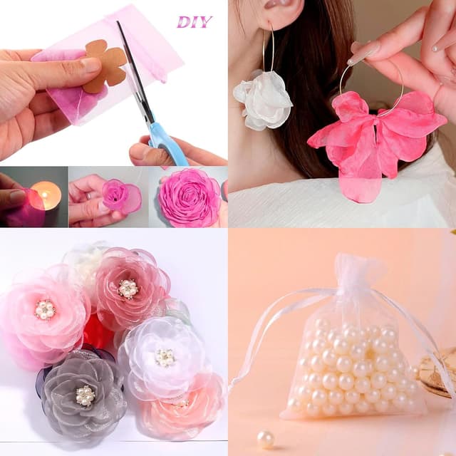 Thumbnail 5 de Carehabi 100 bolsas de organza 10 x 15 cm