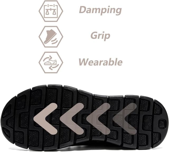 Detalle de Sneakers VGPSFN da uomo per corsa, camminata e palestra: traspiranti e leggere