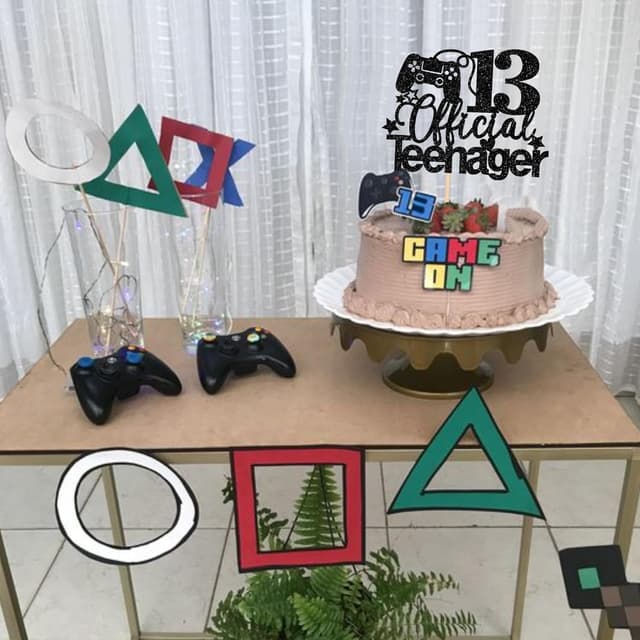 Thumbnail 3 de Xsstarmi 1 Pack 13 Official Teenager Cake Topper