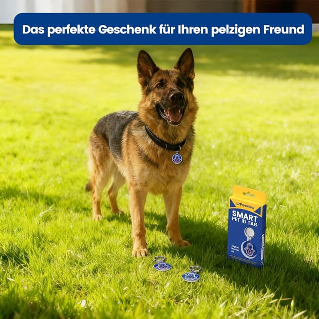 Thumbnail 1 de PawView Hundemarke QR Code 2-Stück Set