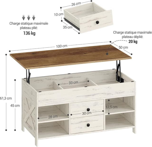 Thumbnail 2 de Hzuaneri CT22114B Table Basse