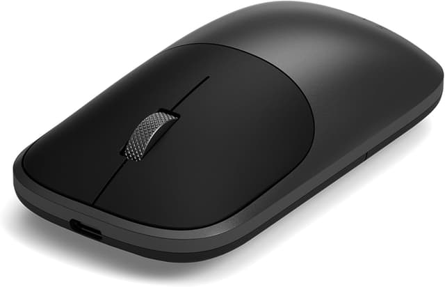 Detalle de Satechi Slim EX kabellose Multi-Device Computermaus (Bluetooth & 2,4 GHz, für macOS/Windows/iPadOS/Android) – silber